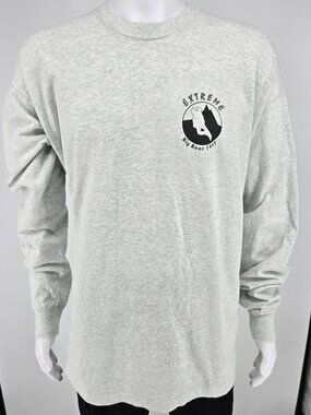 Vintage 1997 BVD Extreme Big Bear Snowboarding Long Sleeve T-Shirt (2XL/3XL)